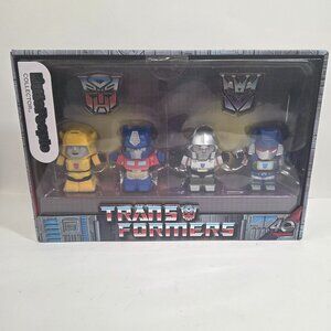 Fisher Price 2024 Little People Collector set of 4 Transformers Figures   Trans